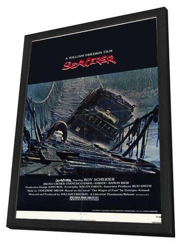 Sorcerer 11 x 17 Movie Poster - Style A - in Deluxe Aluminum Frame