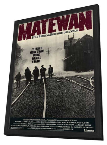 Matewan 11 x 17 Movie Poster - Style A - in Deluxe Aluminum Frame