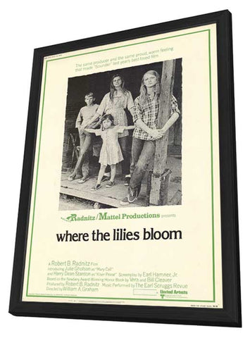 Where the Lilies Bloom 11 x 17 Movie Poster - Style A - in Deluxe Aluminum Frame