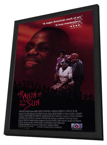 A Raisin in the Sun 11 x 17 Movie Poster - Style A - in Deluxe Aluminum Frame