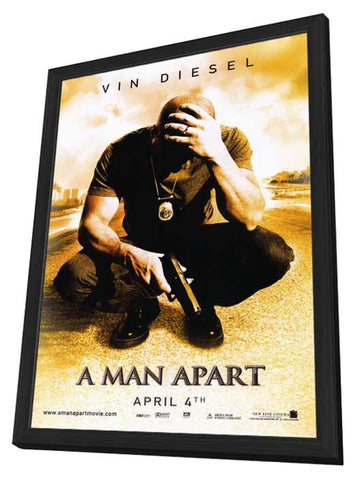 A Man Apart 11 x 17 Movie Poster - Style A - in Deluxe Aluminum Frame