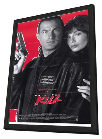 Hard to Kill 11 x 17 Movie Poster - Style A - in Deluxe Aluminum Frame