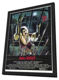 Hell Night 11 x 17 Movie Poster - Style A - in Deluxe Aluminum Frame