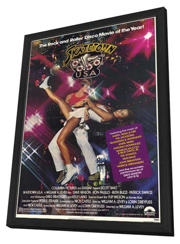 Skatetown USA 11 x 17 Movie Poster - Style A - in Deluxe Aluminum Frame