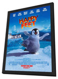 Happy Feet 11 x 17 Movie Poster - Style F - in Deluxe Aluminum Frame