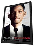 Seven Pounds 11 x 17 Movie Poster - Style A - in Deluxe Aluminum Frame
