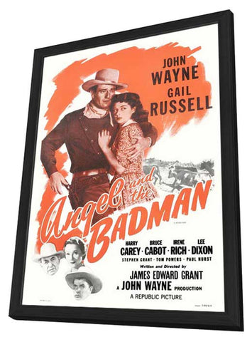 Angel and the Badman 11 x 17 Movie Poster - Style B - in Deluxe Aluminum Frame