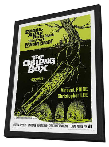 The Oblong Box 11 x 17 Movie Poster - Style A - in Deluxe Aluminum Frame