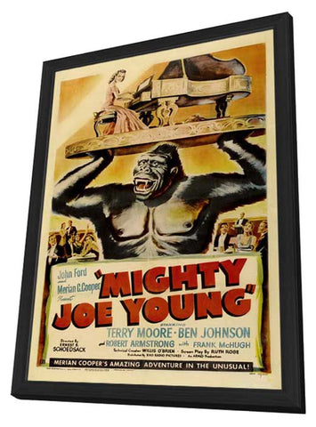 Mighty Joe Young 11 x 17 Movie Poster - Style B - in Deluxe Aluminum Frame