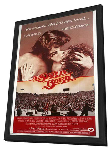A Star Is Born 11 x 17 Movie Poster - Style A - in Deluxe Aluminum Frame