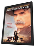 You Know My Name 11 x 17 Movie Poster - Style A - in Deluxe Aluminum Frame