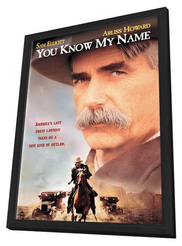 You Know My Name 11 x 17 Movie Poster - Style A - in Deluxe Aluminum Frame