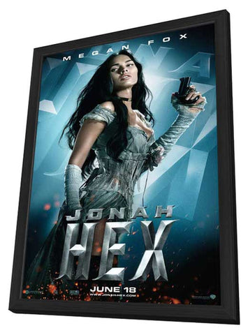 Jonah Hex 11 x 17 Movie Poster - Style D - in Deluxe Aluminum Frame