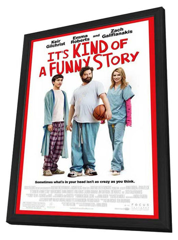 It's Kind of a Funny Story 11 x 17 Movie Poster - Style A - in Deluxe Aluminum Frame