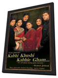 Kabhi Khushi Kabhie Gham... 11 x 17 Movie Poster - Indian Style A - in Deluxe Aluminum Frame