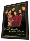 Kabhi Khushi Kabhie Gham... 11 x 17 Movie Poster - Indian Style A - in Deluxe Wood Frame
