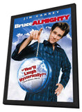 Bruce Almighty 11 x 17 Movie Poster - Style B - in Deluxe Aluminum Frame
