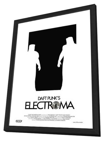 Daft Punk's Electroma 11 x 17 Movie Poster - Style A - in Deluxe Aluminum Frame