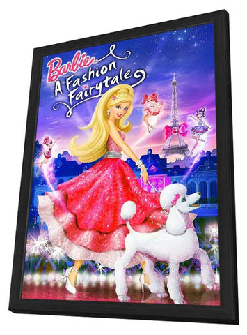 Barbie: A Fashion Fairytale 11 x 17 Movie Poster - Style A - in Deluxe Aluminum Frame
