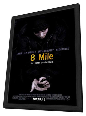 8 Mile 27 x 40 Movie Poster - Style A - in Deluxe Aluminum Frame