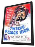 Twelve O'Clock High 11 x 17 Movie Poster - Style A - in Deluxe Aluminum Frame