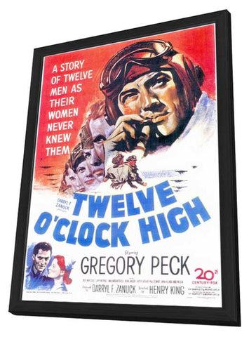 Twelve O'Clock High 11 x 17 Movie Poster - Style A - in Deluxe Aluminum Frame