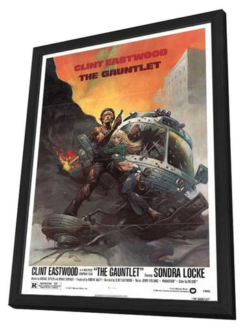 The Gauntlet 11 x 17 Movie Poster - Style A - in Deluxe Aluminum Frame