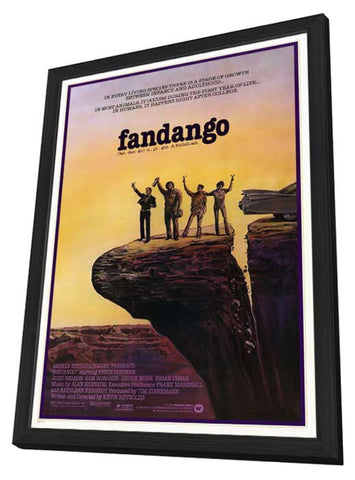 Fandango 11 x 17 Movie Poster - Style A - in Deluxe Aluminum Frame