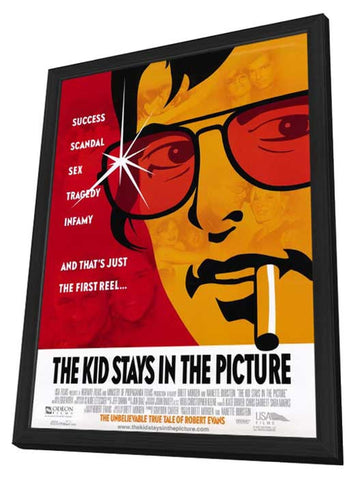 The Kid Stays In the Picture 11 x 17 Movie Poster - Style A - in Deluxe Aluminum Frame