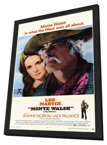 Monte Walsh 11 x 17 Movie Poster - Style A - in Deluxe Aluminum Frame