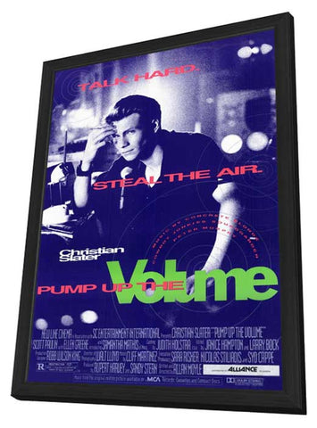 Pump Up the Volume 11 x 17 Movie Poster - Style A - in Deluxe Aluminum Frame