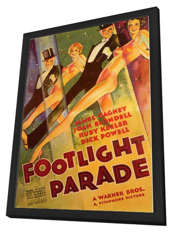 Footlight Parade 11 x 17 Movie Poster - Style B - in Deluxe Aluminum Frame