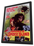Horrors of Spider Island 11 x 17 Movie Poster - Style A - in Deluxe Aluminum Frame