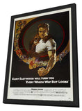 Every Which Way But Loose 11 x 17 Movie Poster - Style B - in Deluxe Aluminum Frame