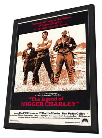 Legend of Nigger Charley 11 x 17 Movie Poster - Style A - in Deluxe Aluminum Frame