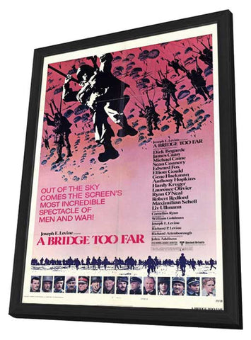 A Bridge Too Far 11 x 17 Movie Poster - Style B - in Deluxe Aluminum Frame