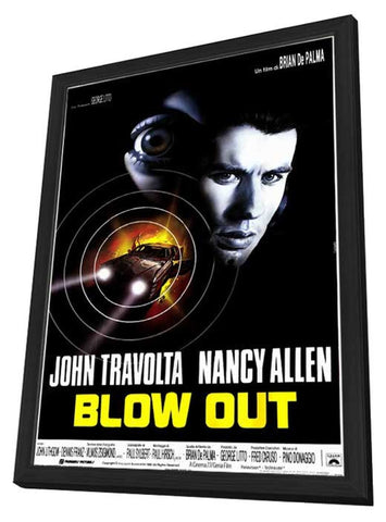 Blow Out 11 x 17 Poster - Foreign - Style A - in Deluxe Aluminum Frame