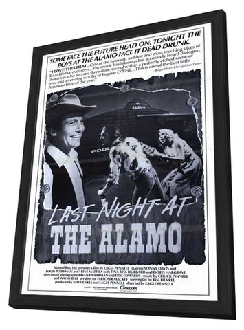 Last Night at the Alamo 11 x 17 Movie Poster - Style A - in Deluxe Aluminum Frame