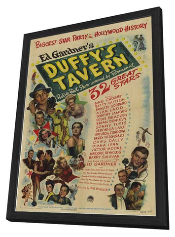 Duffy's Tavern 11 x 17 Movie Poster - Style A - in Deluxe Aluminum Frame