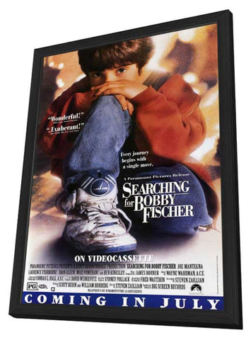 Searching For Bobby Fischer 11 x 17 Movie Poster - Style A - in Deluxe Aluminum Frame
