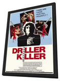 Driller Killer 11 x 17 Movie Poster - Style A - in Deluxe Aluminum Frame