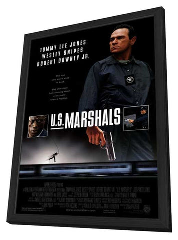 U.S. Marshals 11 x 17 Movie Poster - Style A - in Deluxe Aluminum Frame