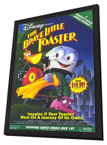 Brave Little Toaster 11 x 17 Movie Poster - Style B - in Deluxe Aluminum Frame