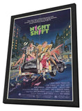 Night Shift 11 x 17 Movie Poster - Style A - in Deluxe Aluminum Frame