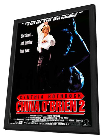 China O'Brien II 11 x 17 Movie Poster - Style A - in Deluxe Aluminum Frame
