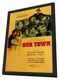 Our Town 11 x 17 Movie Poster - Style A - in Deluxe Aluminum Frame