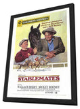 Stablemates 11 x 17 Movie Poster - Style A - in Deluxe Aluminum Frame