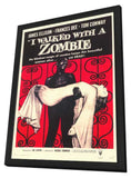 I Walked With a Zombie 11 x 17 Movie Poster - Style B - in Deluxe Aluminum Frame