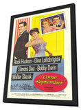 Come September 11 x 17 Movie Poster - Style A - in Deluxe Aluminum Frame
