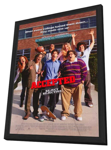 Accepted 11 x 17 Movie Poster - Style A - in Deluxe Aluminum Frame